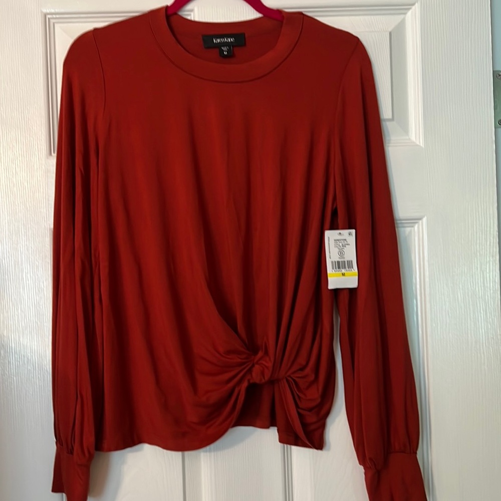 NWT KAREN KANE Side Pick Up Top - Size M